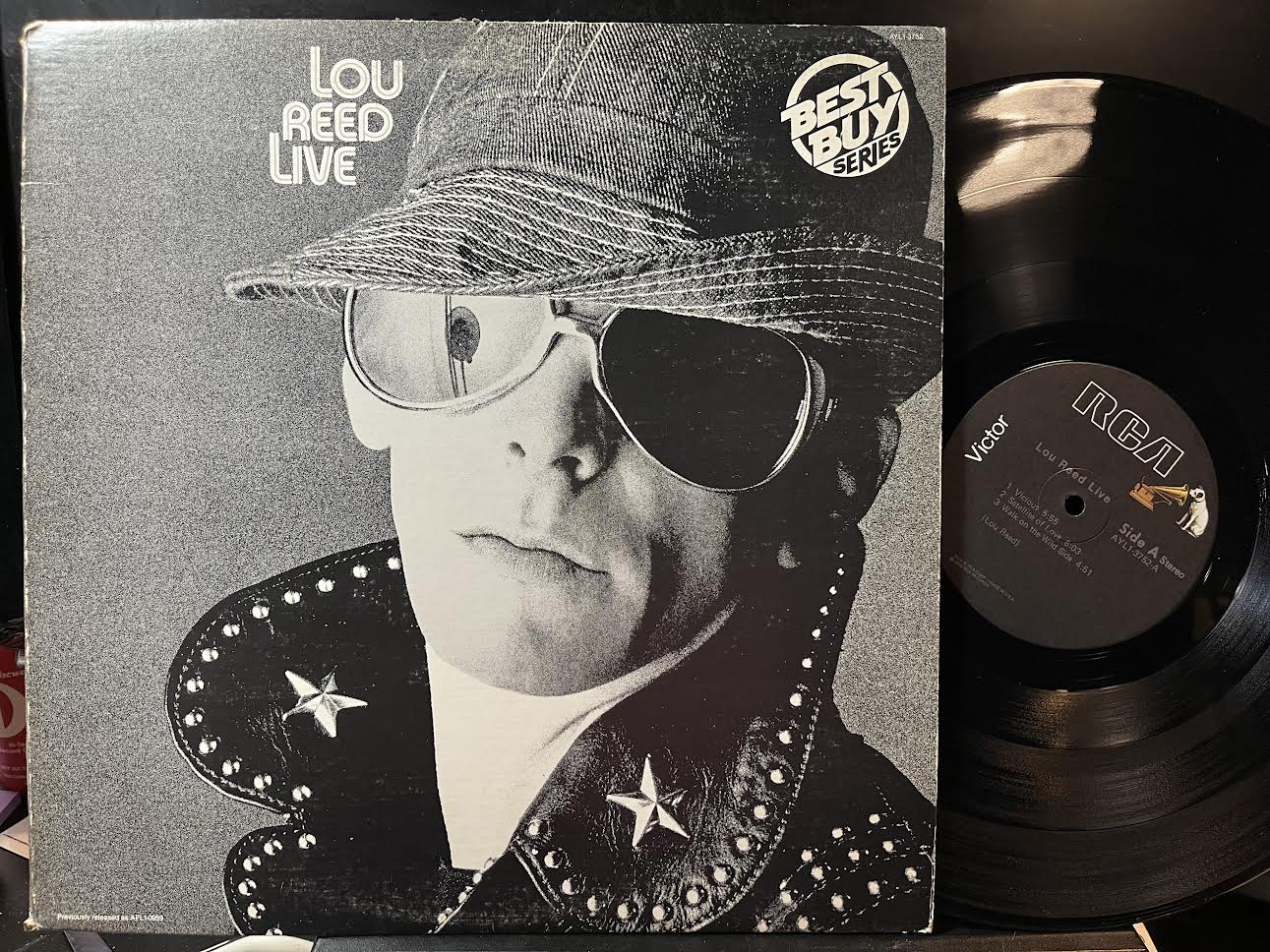 Lou Reed - Lou Reed Live (VINYL) | Near Mint (NM) Excellent (EX) - PUNK / USED *NEAR MINT*