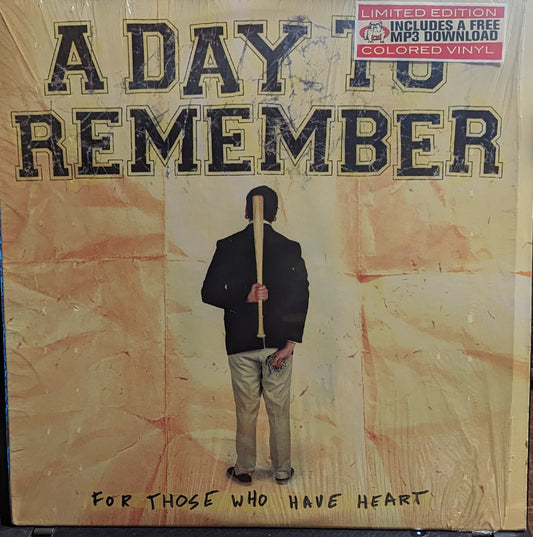A Day To Remember - For Those Who Have Heart *CLEAR RED* | Near Mint (NM) Near Mint (NM) - PUNK / USED *NEAR MINT*