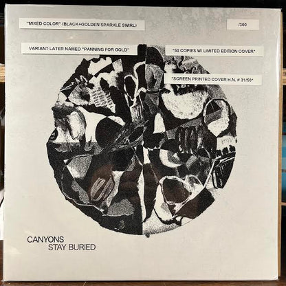 Stay Buried (GOLD FLAKE COLOR VINYL) | Near Mint (NM or M-) Mint (M) - PUNK / USED *NEAR MINT*