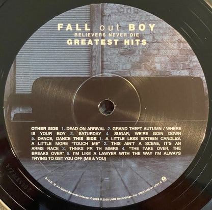 Fall Out Boy - Believers Never Die - Greatest Hits (VINYL 2LP) | Near Mint (NM or M-) Near Mint (NM) - PUNK / USED *NEAR MINT*