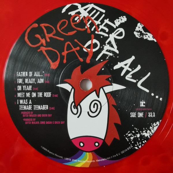 Father Of All... (CLOUDY RED VINYL) | Near Mint (NM or M-) Near Mint (NM or M-) - PUNK / USED *NEAR MINT*