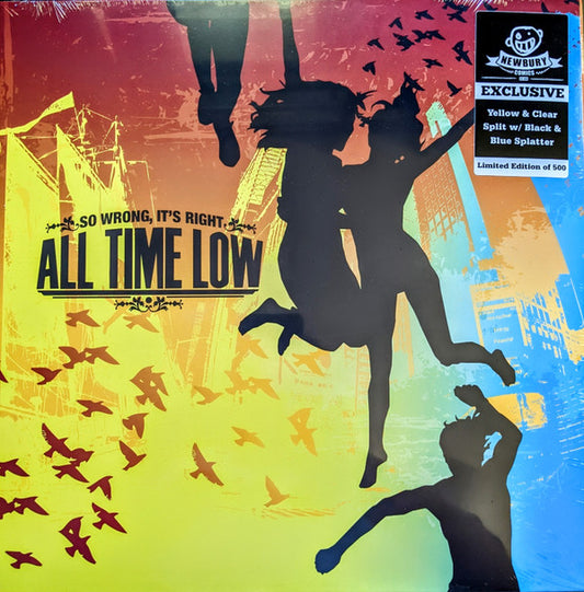 All Time Low So Wrong, It’s Right *YELLOW/CLEAR/BLACK/BLUE/SPLATTER* LP Near Mint (NM or M-) Near Mint (NM or M-)