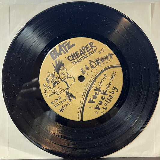 Cheaper Than The Beer (7" VINYL) | Near Mint (NM) Generic - PUNK / USED *NEAR MINT*