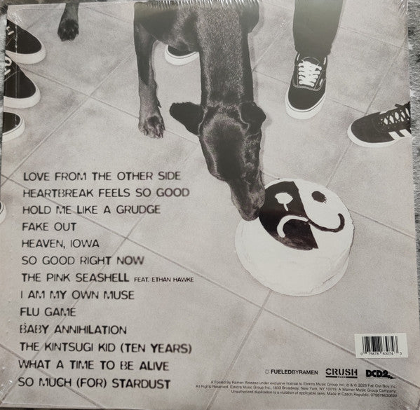 Fall Out Boy - So Much (For) Stardust (COKE BOTTLE CLEAR VINYL LP FUELED BY RAMEN 075678630699 2023) | - PUNK / USED *NEAR MINT*