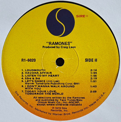 Ramones - Ramones (180G VINYL LP SIRE R1-6020 2011) | Near Mint (NM or M-) Near Mint (NM) - PUNK / USED *NEAR MINT*