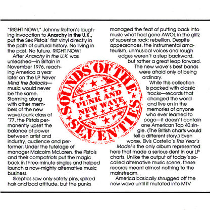 Sounds Of The Seventies - Punk And New Wave (CD) | Near Mint (NM) Near Mint (NM) - PUNK / USED *NEAR MINT*