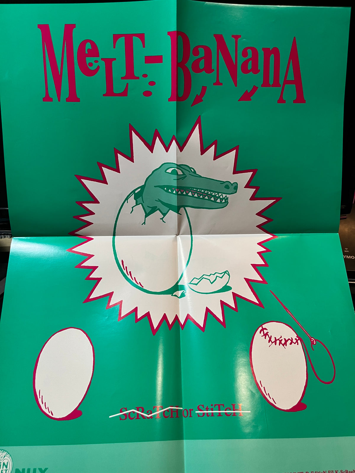 Melt-Banana - Scratch Or Stitch (VINYL LP NUX ORGANIZATION NUX-D14 1996) | USED Near Mint (NM or M-) Near Mint (NM) - PUNK / USED *NEAR MINT*