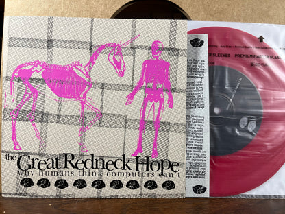 Why Humans Think Computers Can't (RED 7" VINYL) | Near Mint (NM or M-) Near Mint (NM or M-) - PUNK / USED *NEAR MINT*