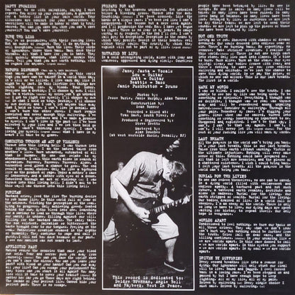 Satisfaction Is The Death Of Desire (VINYL) | Near Mint (NM) Near Mint (NM) - PUNK / USED *NEAR MINT*