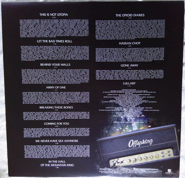 The Offspring - Let The Bad Times Roll (VINYL LP CONCORD CRE01537 2021) | Near Mint (NM or M-) Near Mint (NM) - PUNK / USED *NEAR MINT*