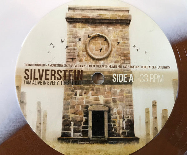 Silverstein - I Am Alive In Everything I Touch (BRONZE/BONE SPLIT COLOR VINYL LP) | USED Near Mint (NM or M-) Near Mint (NM or M-) - PUNK / USED *NEAR MINT*