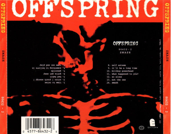 Offspring - Smash (VINYL LP EPITAPH 86868-1 2016) | USED Near Mint (NM or M-) Near Mint (NM) - PUNK / USED *NEAR MINT*