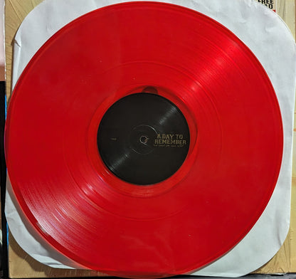 A Day To Remember - For Those Who Have Heart *CLEAR RED* | Near Mint (NM) Near Mint (NM) - PUNK / USED *NEAR MINT*