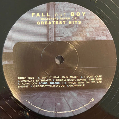 Fall Out Boy - Believers Never Die - Greatest Hits (VINYL 2LP) | Near Mint (NM or M-) Near Mint (NM) - PUNK / USED *NEAR MINT*