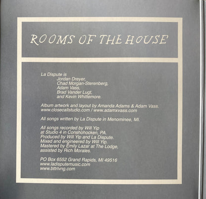 La Dispute - Rooms Of The House | Near Mint (NM) Near Mint (NM) - PUNK / USED *NEAR MINT*