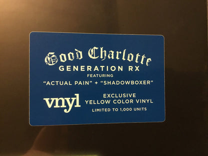 Generation Rx (VINYL) | Near Mint (NM or M-) Near Mint (NM) - PUNK / USED *NEAR MINT*