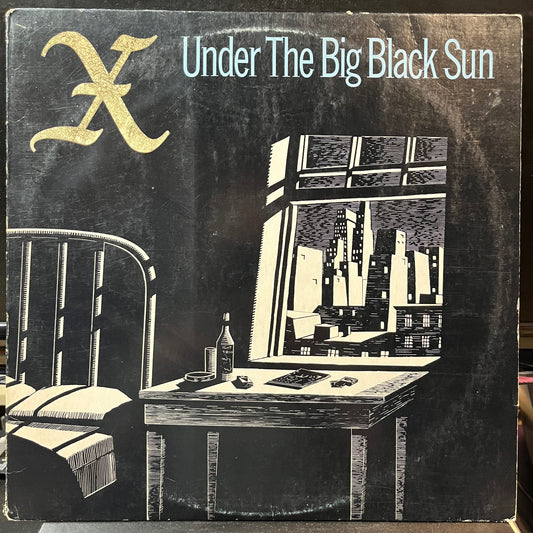 X - Under The Big Black Sun (VINYL LP ELEKTRA 60150 1982) | Very Good Plus (VG+) Very Good Plus (VG+) - PUNK / USED *VERY GOOD+*