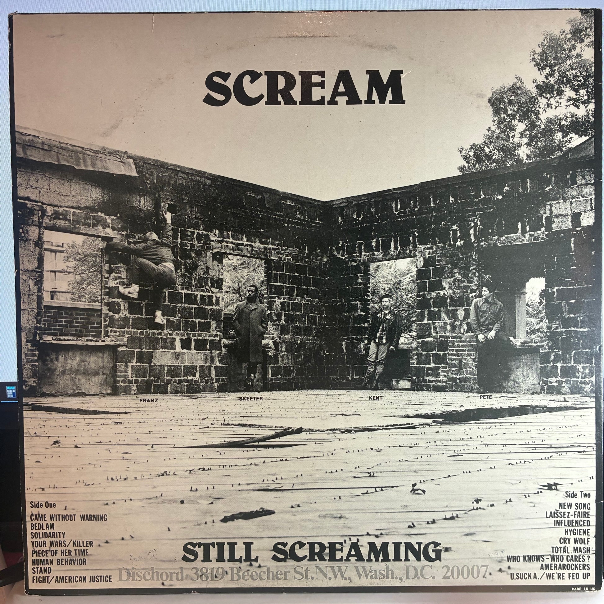 Still Screaming (VINYL) | Very Good Plus (VG+) Very Good Plus (VG+) - PUNK / USED *VERY GOOD+*