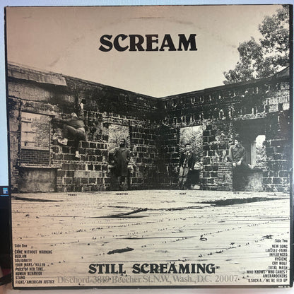 Still Screaming (VINYL) | Very Good Plus (VG+) Very Good Plus (VG+) - PUNK / USED *VERY GOOD+*