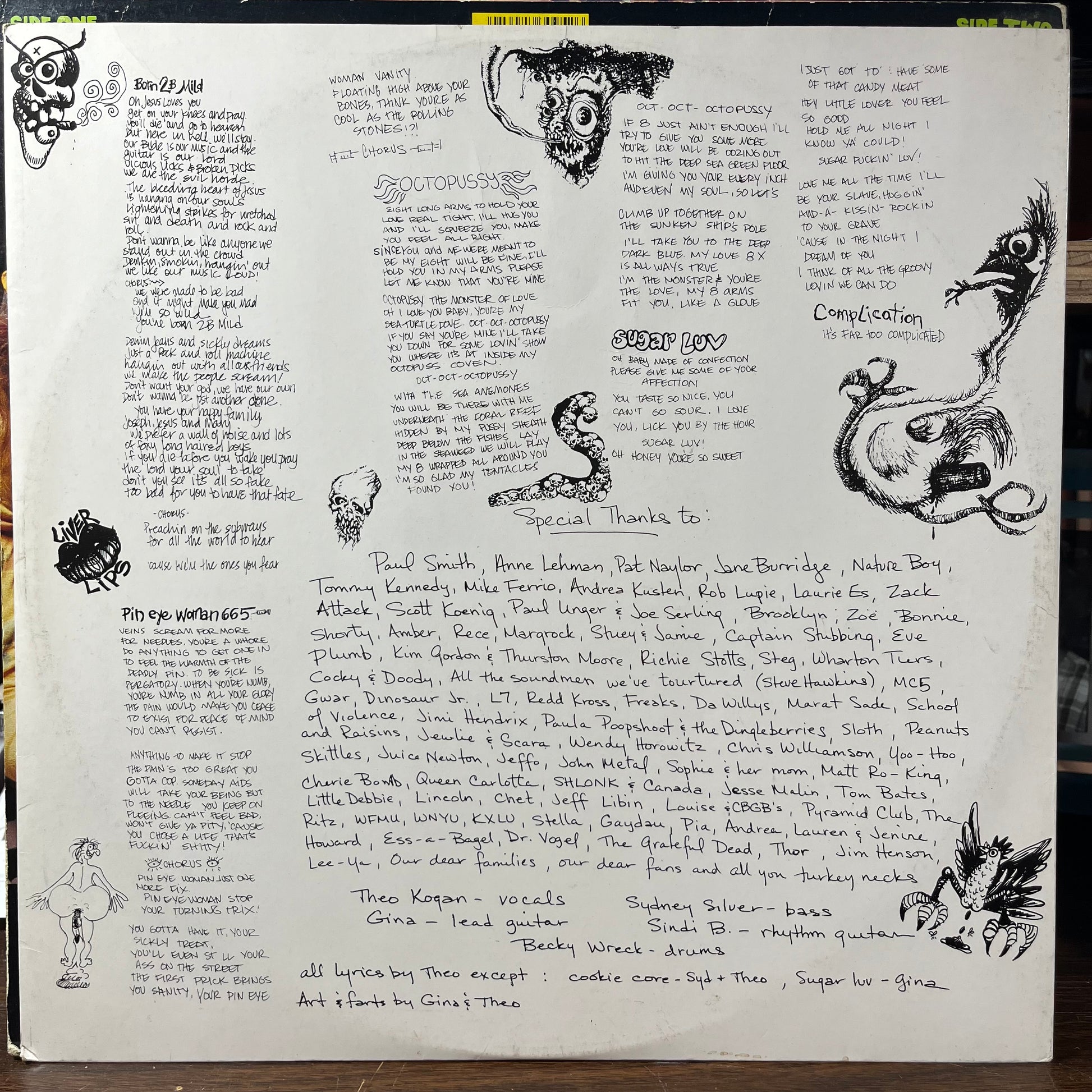 Babysitters On Acid (VINYL) | Very Good (VG) Very Good Plus Plus (VG++) - PUNK / USED *VERY GOOD*