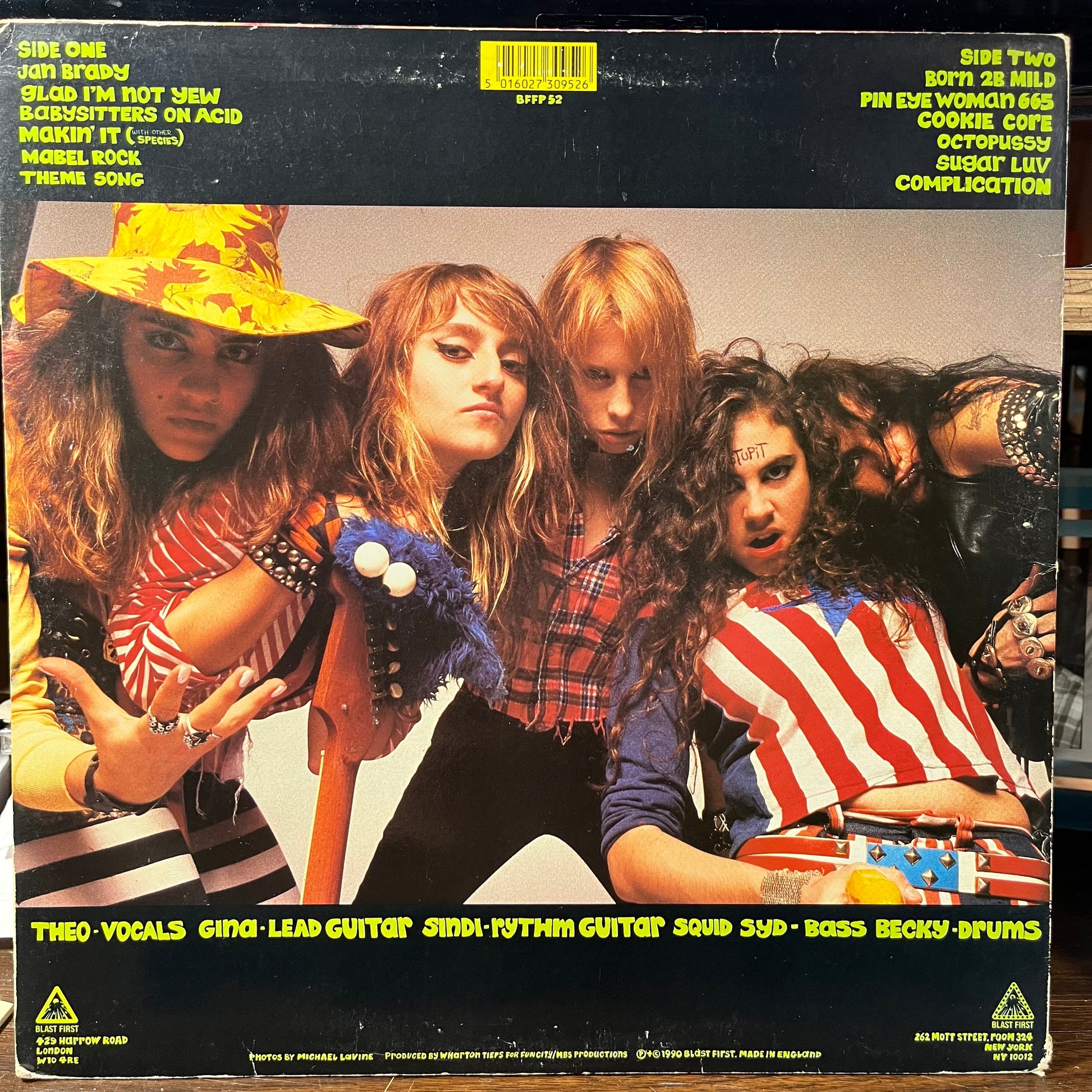 Babysitters On Acid (VINYL) | Very Good (VG) Very Good Plus Plus (VG++) - PUNK / USED *VERY GOOD*