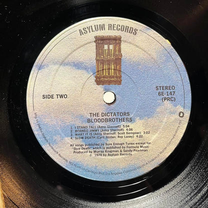 Bloodbrothers (VINYL) | Very Good (VG) Very Good Plus (VG+) - PUNK / USED *VERY GOOD*