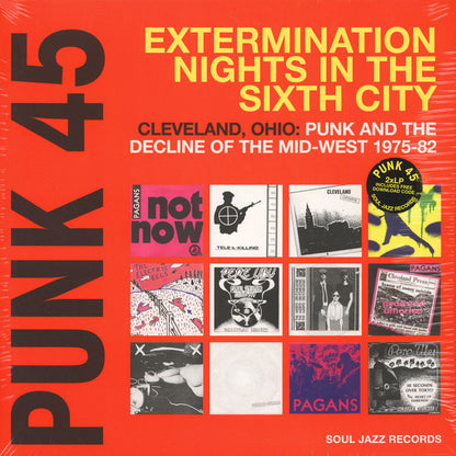 Punk 45: Extermination Nights In The Sixth City! Cleveland, Ohio : Punk And The Decline Of The Mid West 1975 - 82 | Mint (M) Mint (M)