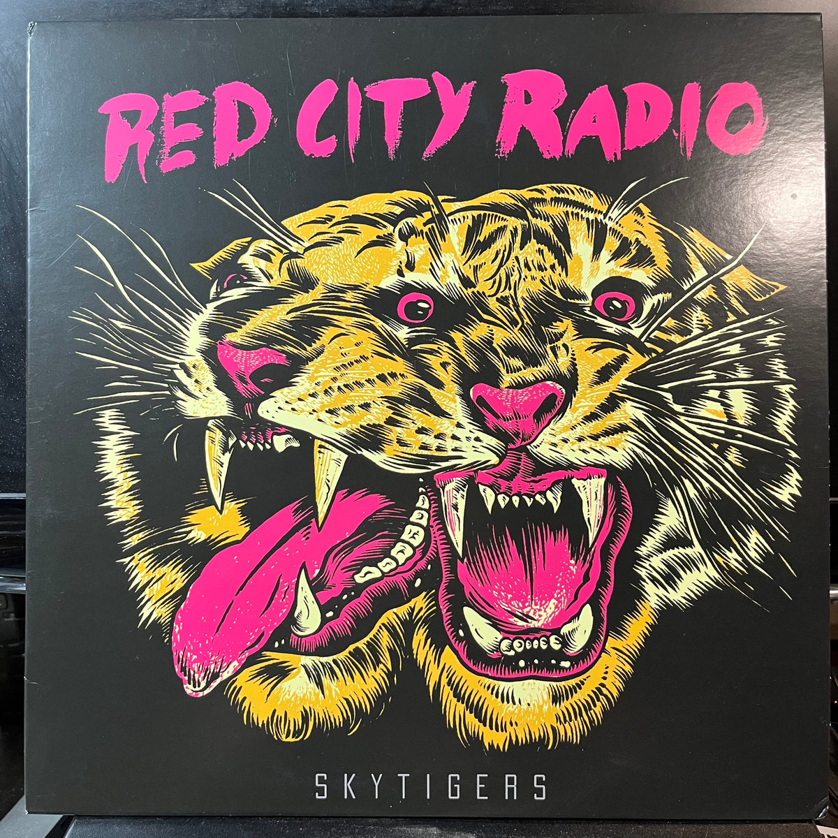 Red City Radio - Sky Tigers (VINYL LP) | USED Near Mint (NM or M-) Near Mint (NM or M-) PUNK