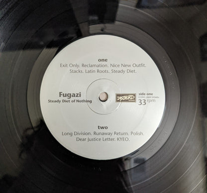 Fugazi Steady Diet Of Nothing LP Mint (M) Mint (M)