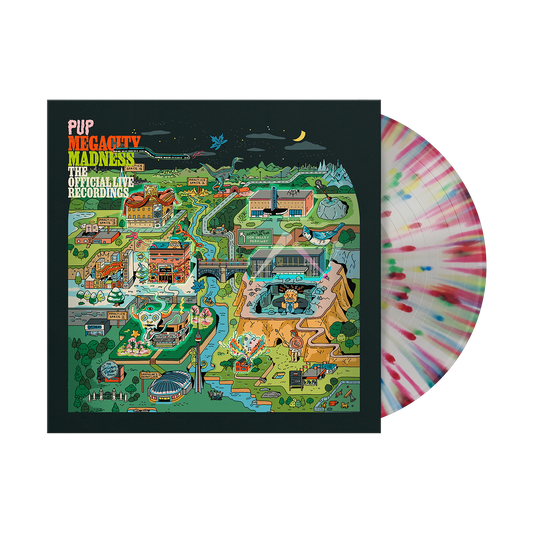 PUP - Megacity Madness (The Official Live Recordings) [Multicolor Splatter LP] |