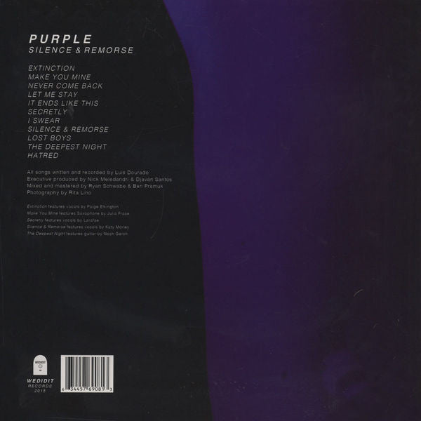 Purple (10) Silence & Remorse Wedidit Collective LP Mint (M) Mint (M)
