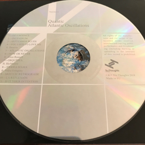 Quantic Atlantic Oscillations Tru Thoughts CD, Album Near Mint (NM or M-) Near Mint (NM or M-)