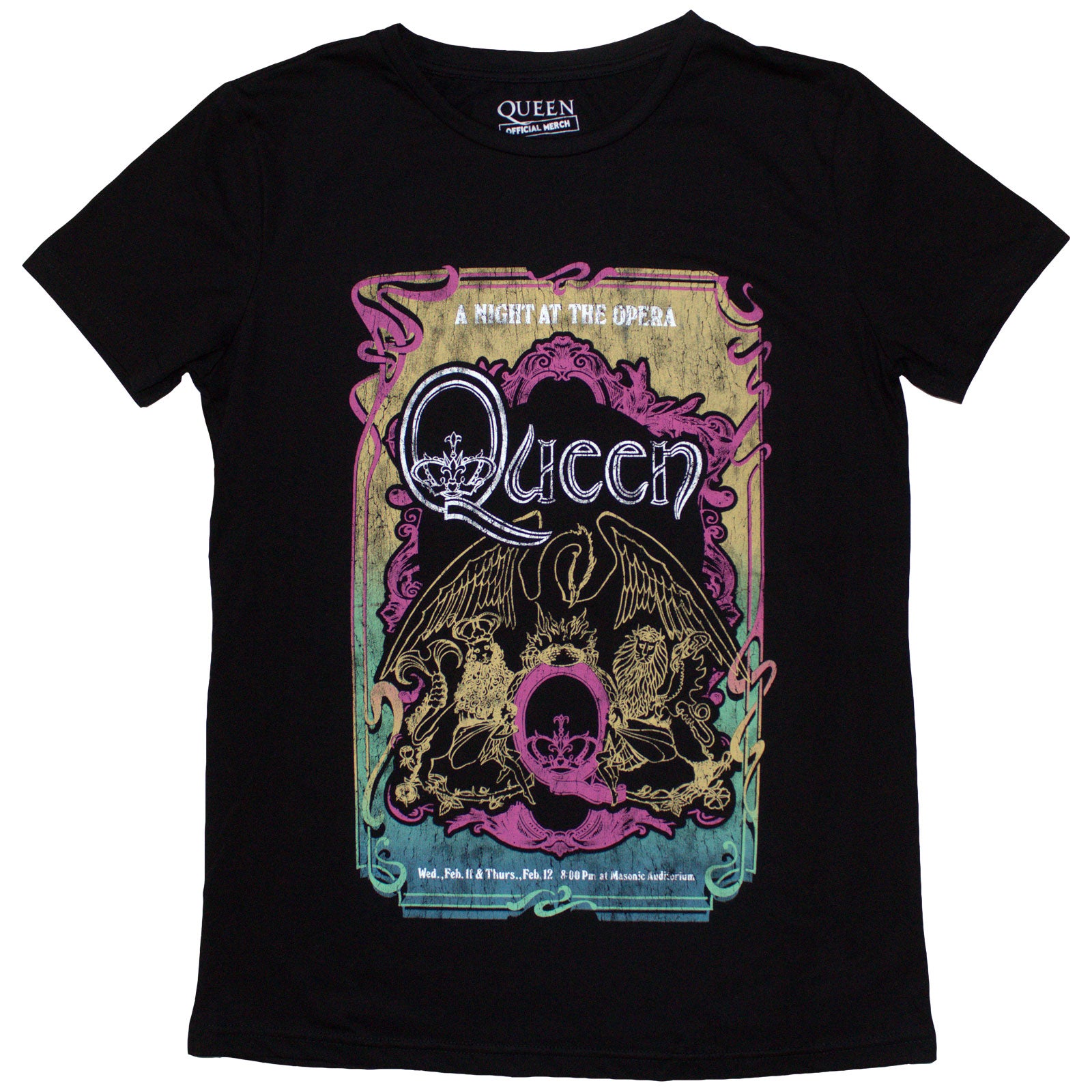 A Night At The Opera Tour '76 | Women's | Black