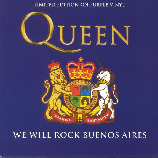 Queen - We Will Rock Buenos Aires: Limited Edition On Purple Vinyl | Mint (M) Mint (M) - ROCK *SEALED/COLOR*