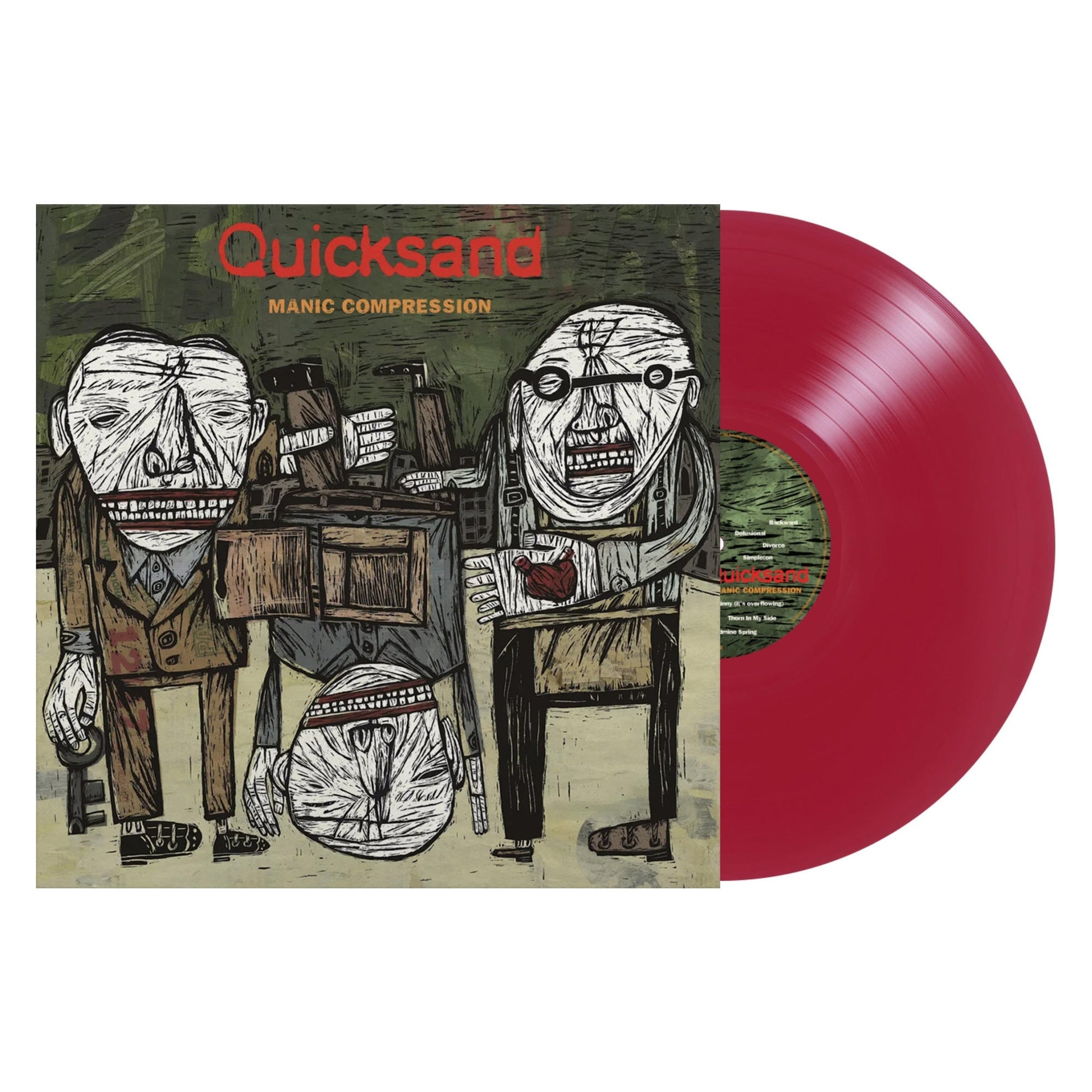 (PRE ORDER 2/13/2026) Manic Compression (RED VINYL) | - ALT/INDIE *NEW*