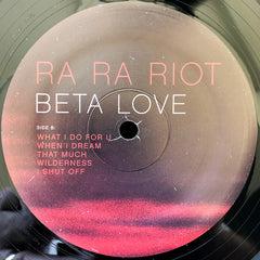 Ra Ra Riot Beta Love Barsuk Records LP, Album Mint (M) Mint (M)