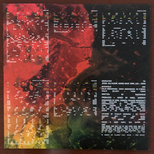 Radiohead In Rainbows XL Recordings LP, Album, RP, 180 Mint (M) Mint (M)