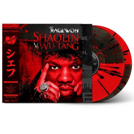 Raekwon - Shaolin vs. Wu Tang: 15th Anniversary Edition (Indie Exclusive, "Blood Oath" Half Red/ Black Splattter Colored Vinyl) (2 Lp's) |