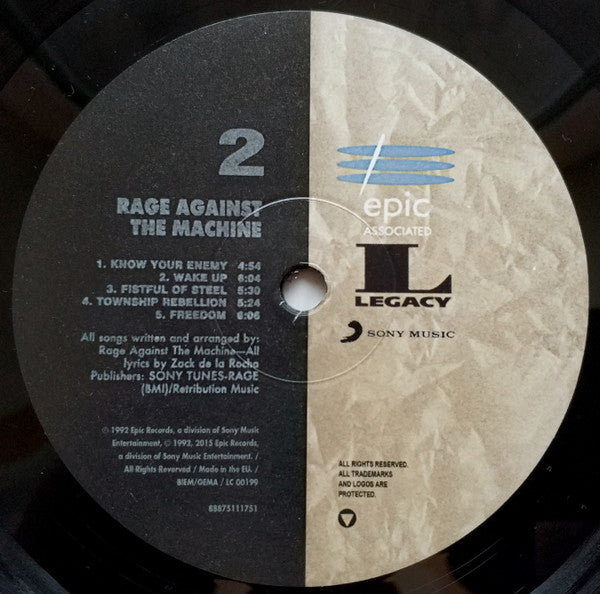 Rage Against The Machine | Mint (M) Mint (M) - ALT/INDIE *SEALED*