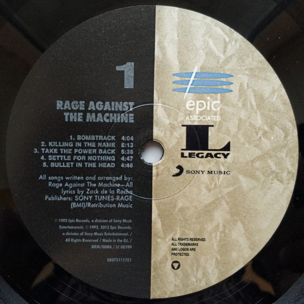 Rage Against The Machine | Mint (M) Mint (M) - ALT/INDIE *SEALED*