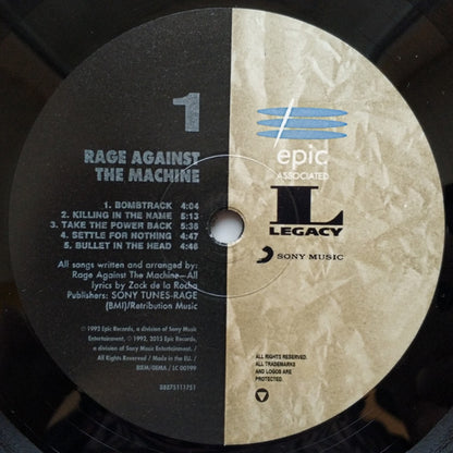 Rage Against The Machine | Mint (M) Mint (M) - ALT/INDIE *SEALED*