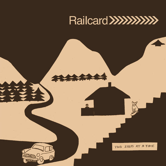 Railcard - Two Steps At A Time [Transparent Tan Vinyl] |