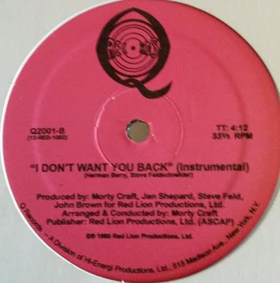 I Don't Want You Back | Mint (M) Generic