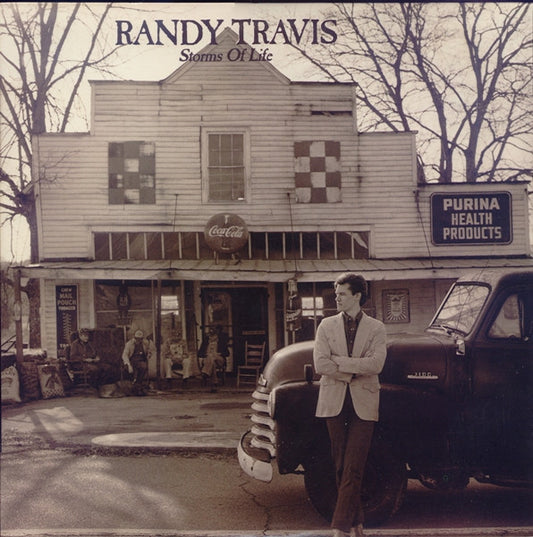 Randy Travis Storms Of Life Warner Bros. Records, Warner Bros. Records LP, Album Near Mint (NM or M-) Near Mint (NM or M-)