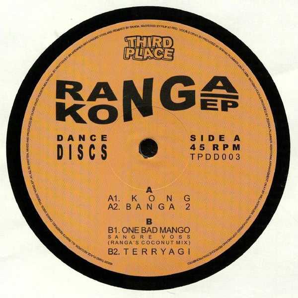 Ranga Kong EP Third Place Records 12", EP Mint (M) Generic