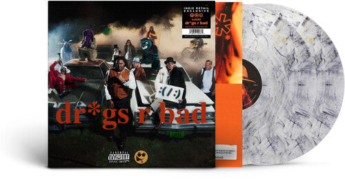 (PRESALE 5/15/26) Dr*Gs R Bad (IEX WIDESPINE CLEAR WHITE NOISE 2xVINYL) | Mint (M) Mint (M) - RAP *NEW/COLOR*