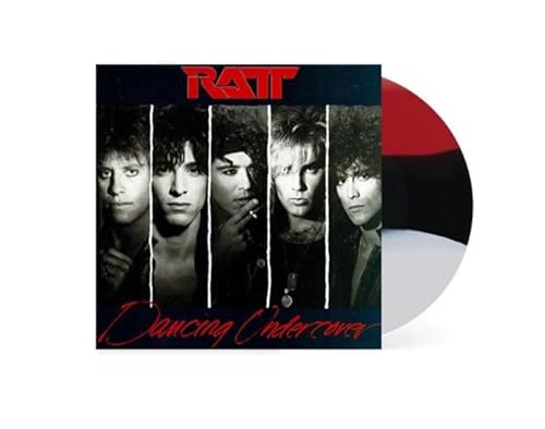 Ratt - Dancing Undercover (Limited Edition, Red/Black/White Stripe Colored Vinyl) | Mint Mint - METAL *NEW/COLOR*