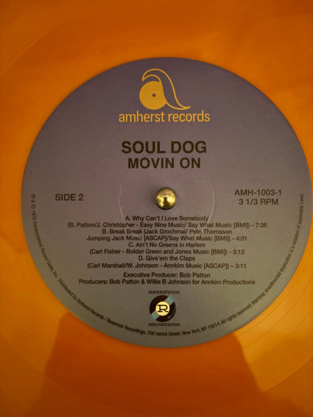 Movin On (ORANGE VINYL RSD) | - R&B *NEW/COLOR*