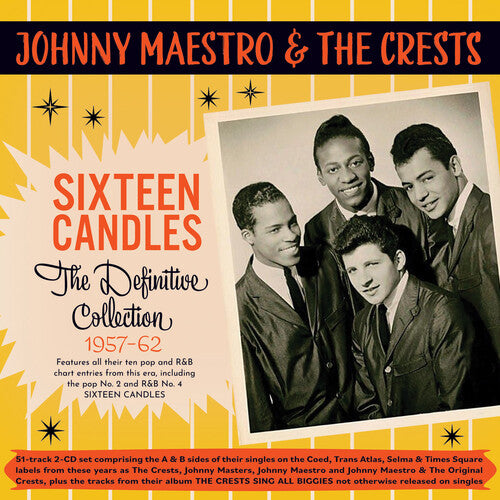 MAESTRO,JOHNNY & THE CRESTS - Sixteen Candles: The Definitive Collection 1957-62 (2xCD) | NEW - R&B/SOUL *NEW*