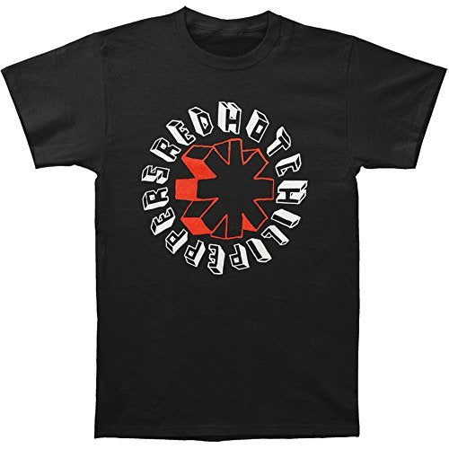 Men'S Rhcp Hand Drawn T-Shirt, Black, Small |